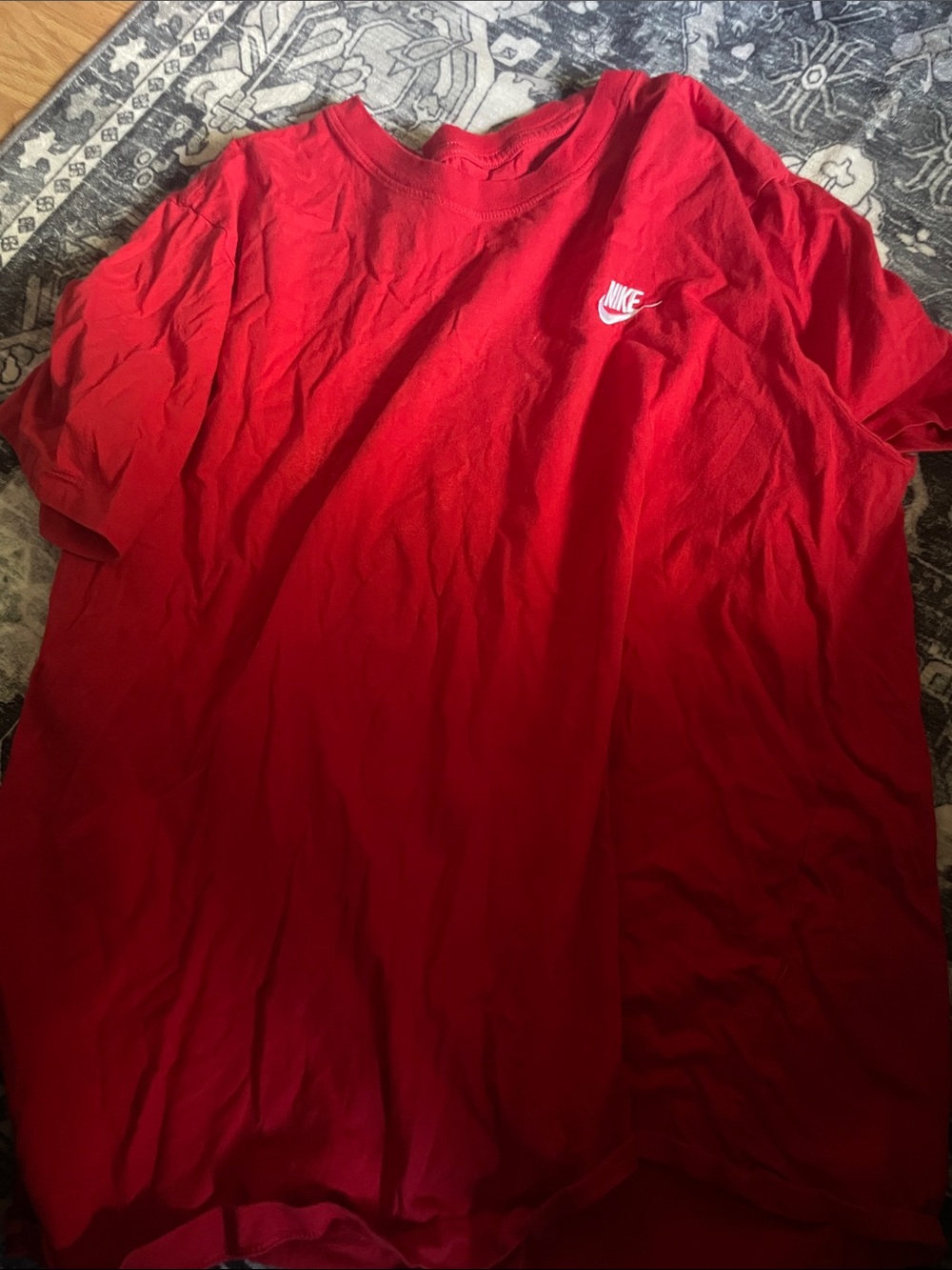 Nike red tee shirt